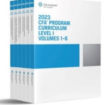 CFA 2023 Program Curriculum Level 1 Volume 1-6