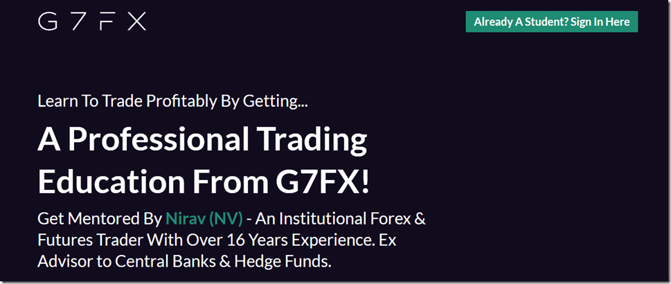 G7FX – Pro Course