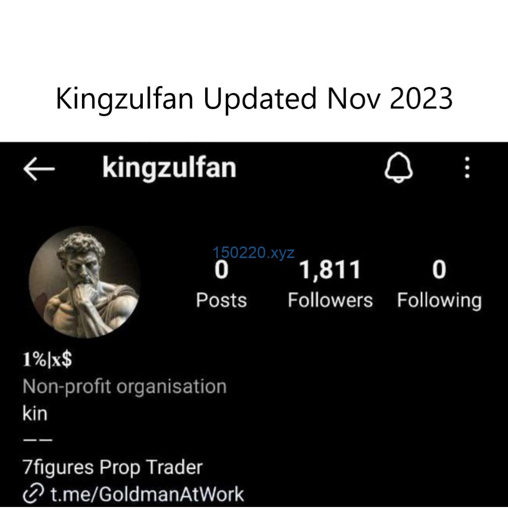 [Updated November 2023] KingZulfan ( BEST MALAYSIAN TRADER)-TheTrendFollowing