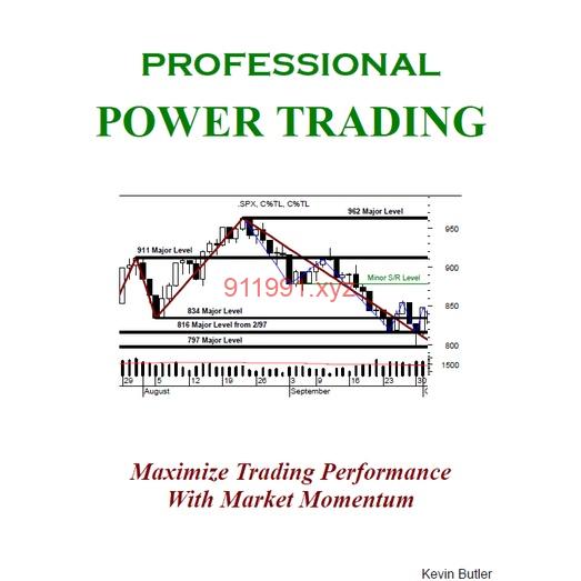 Professional Power Trading by Kevin Butler