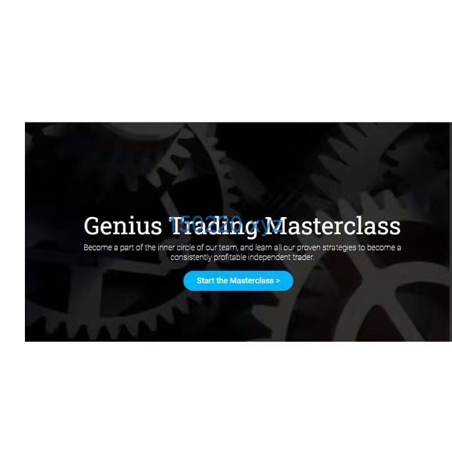 Genius Trading Masterclass-TheTrendFollowing