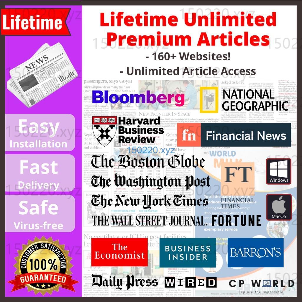 [𝗟𝗜𝗙𝗘𝗧𝗜𝗠𝗘] 🔥Unlimited Premium Articles🔥 View Online News Bloomberg The Economist News WSJ Windows MacOS-TheTrendFollowing