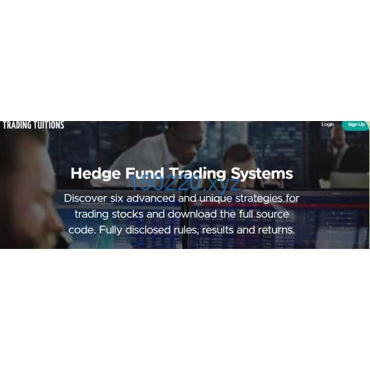 Trading Tuitions – Hedge Fund Trading Systems-TheTrendFollowing