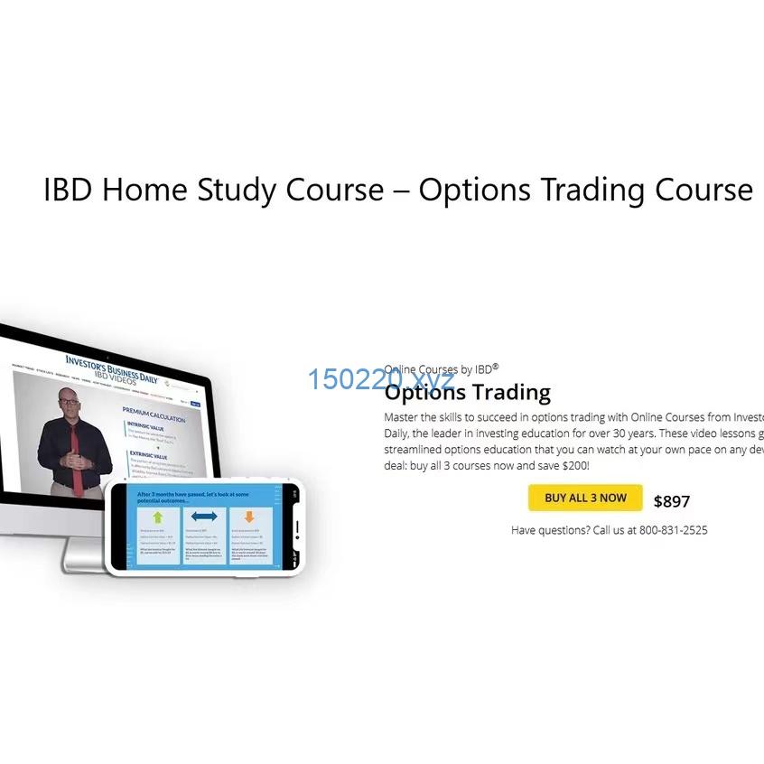 IBD Investor Business Daily Options Trading Course-TheTrendFollowing